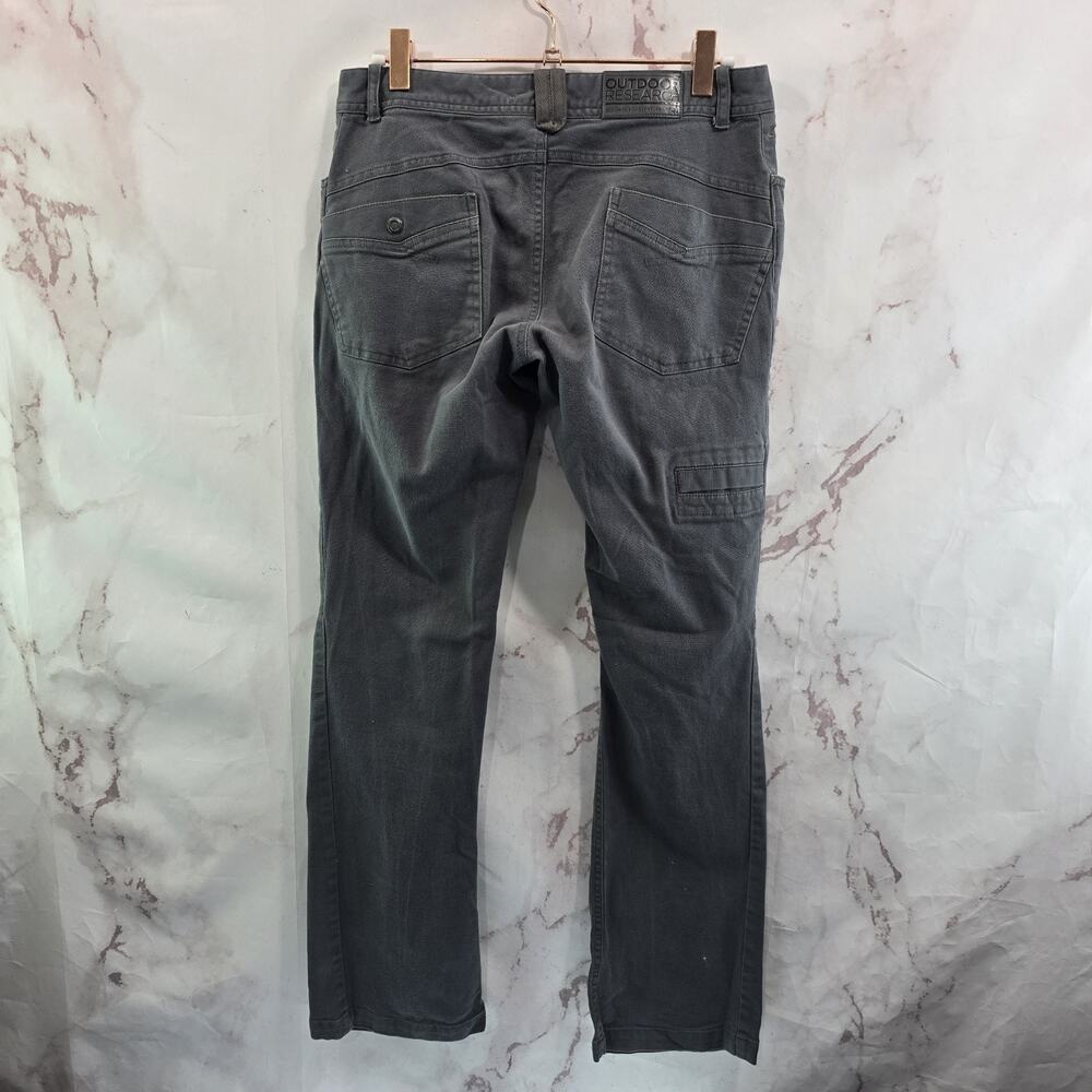 Outdoor Research Pants Womens 2 Gray Clearview Work Heavyweight Canvas Mid